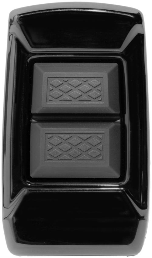 Kuryakyn 10045-2 Enygma Brake Pedal Pad FL Touring Models - Gloss Black