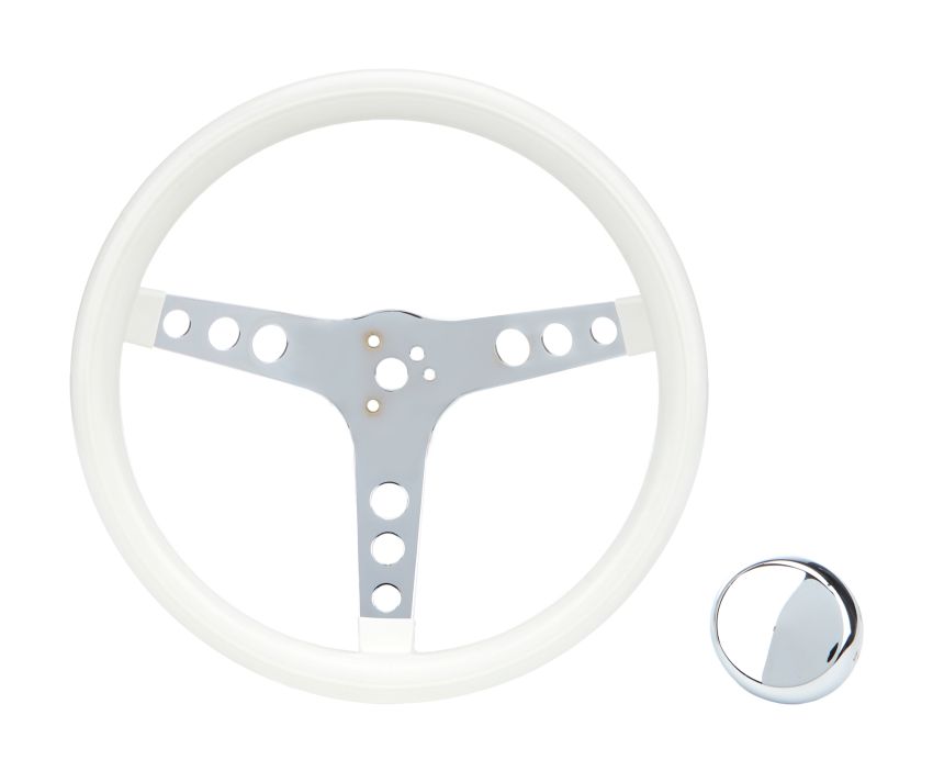 GRANT GRT838W Classic Wheel White Grip
