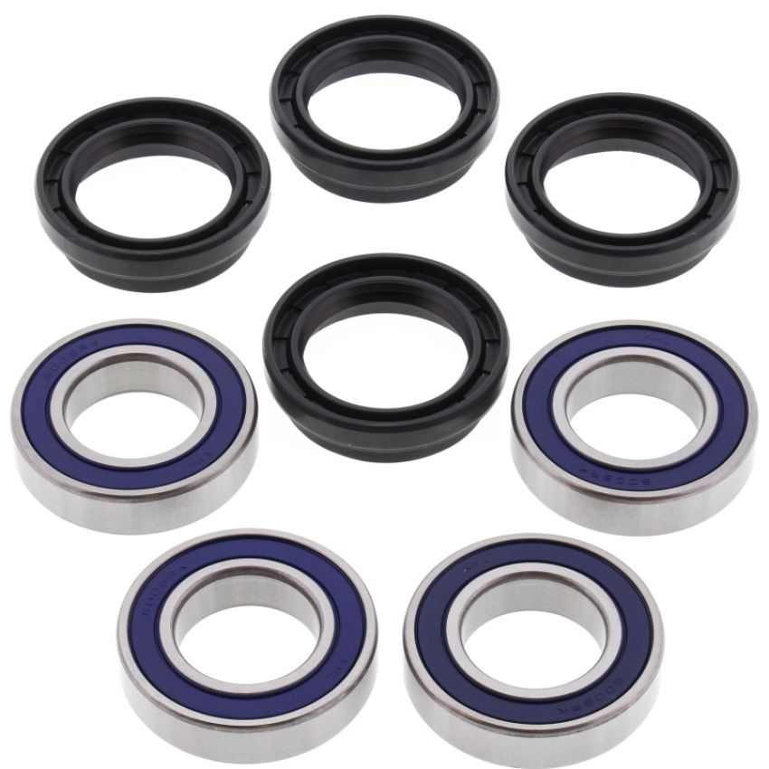 All Balls Racing 25-1409 2002 Yamaha YFM660 Grizzly Wheel Bearing Kit Rear