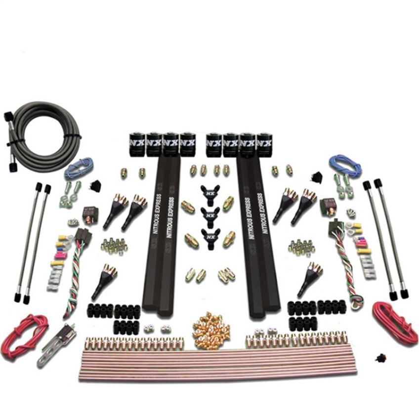 Nitrous Express 90096-00 6-CYL. SX2 DUAL STAGE NOZZLE SYSTEM (150-750HP) LESS BOTTLE