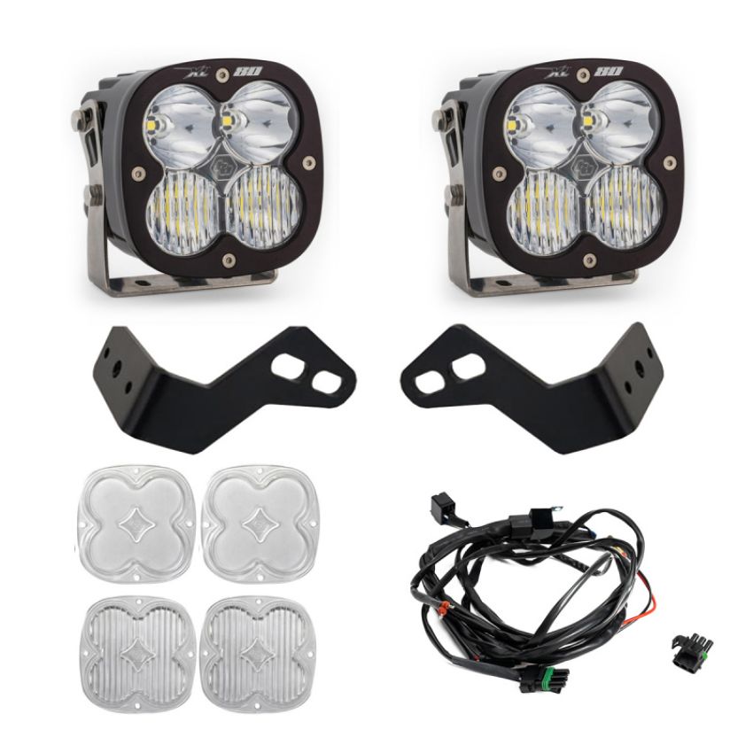 Baja Designs 448189 Can-Am Maverick R XL80 A-Pillar Kit
