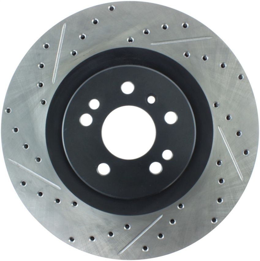 Stoptech 127.35091R Slotted & Drilled Sport Brake Rotor
