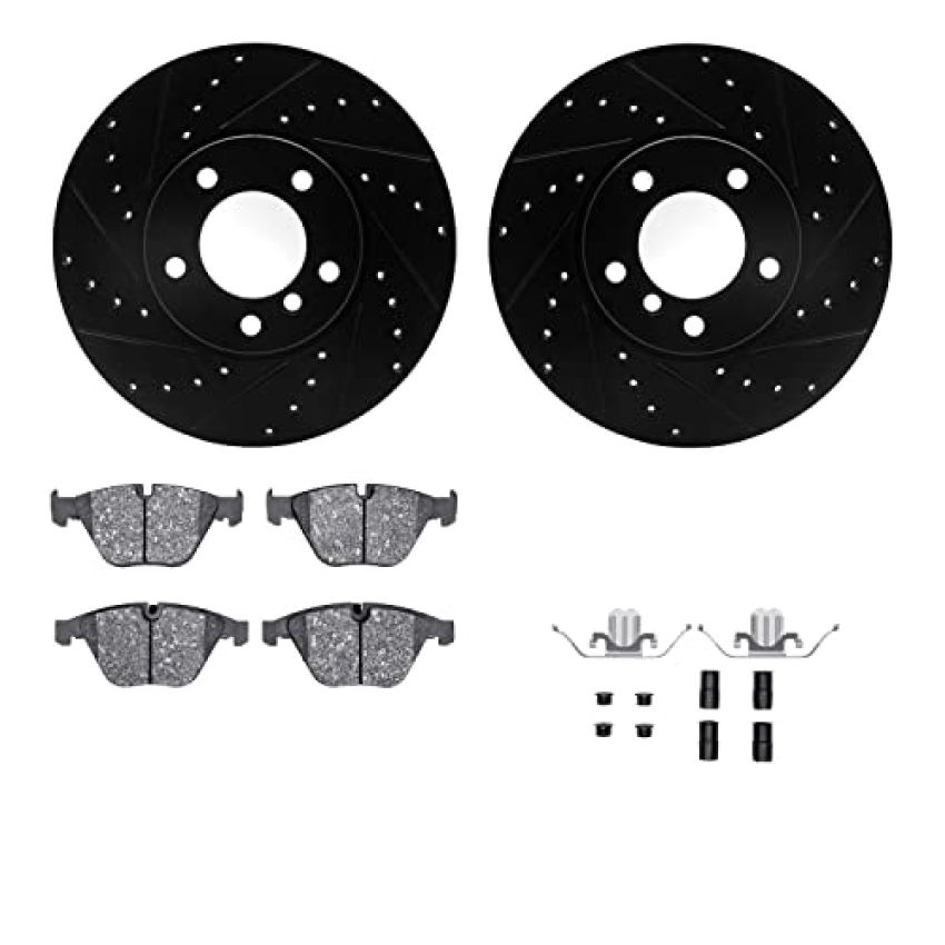 Dynamic Friction 8612-31076 Rotor Kit