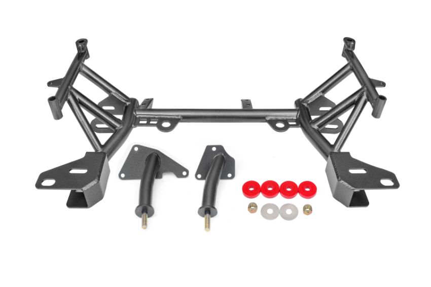 BMR Suspension KM346H K-member, LT1 Motor Mounts, Pinto Rack Mounts