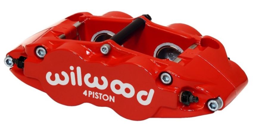 Wilwood 120-11784-RD Caliper-Narrow Superlite 4R - Red 1.75/1.75in Pistons 1.10in Disc