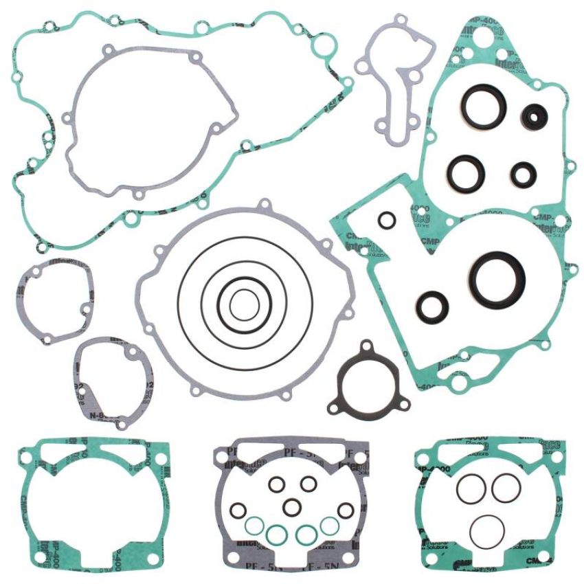 Vertex Pistons 811300 Vertex Gaskets 00-03 KTM EXC 250 Complete Gasket Kit w/ Oil Seals