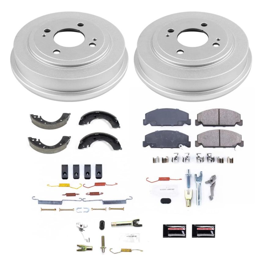PowerStop KOE15508DK Power Stop 2000 Honda Civic Front & Rear Autospecialty Brake Kit