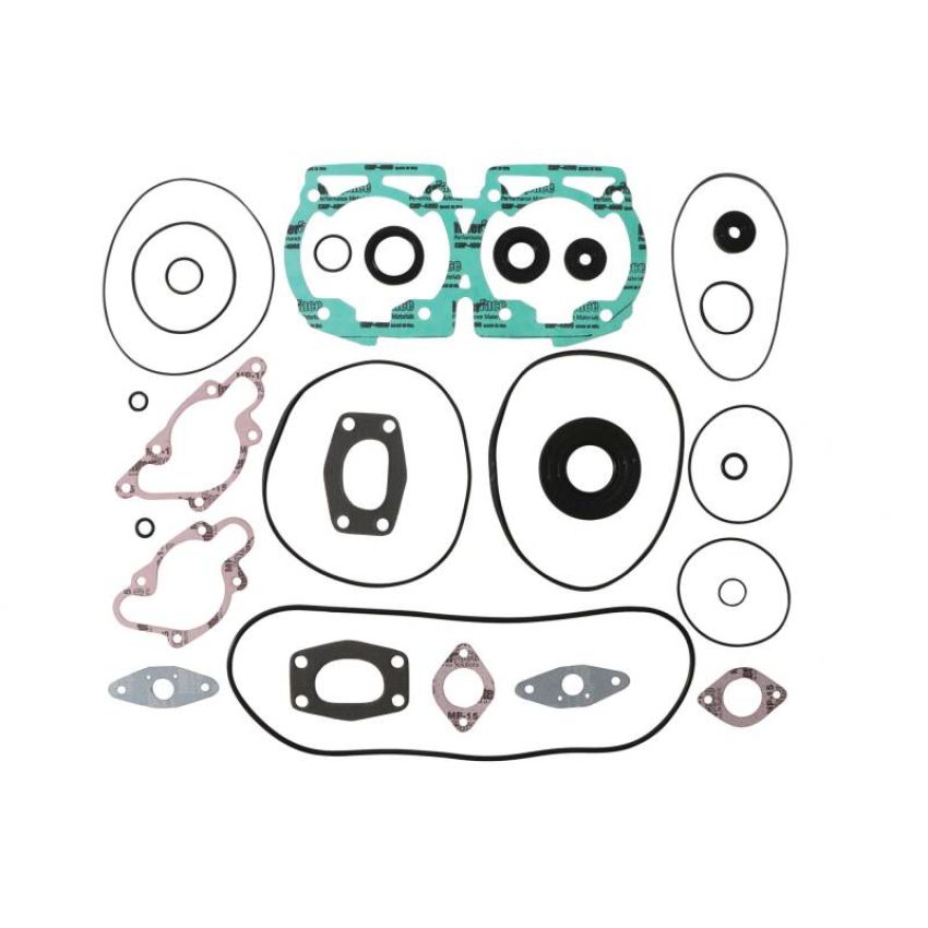 Vertex Pistons 711334 Vertex Gaskets 2001 Ski-Doo Grand Touring 500 Complete Gasket Kit w/ Oil Seals