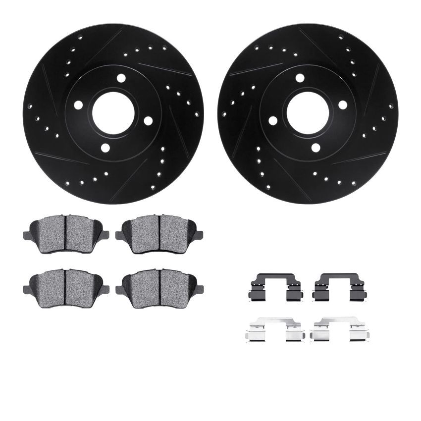 Dynamic Friction 8612-54020 Rotor Kit