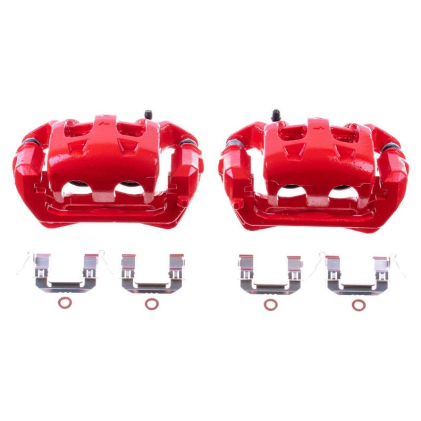 PowerStop S3310 Red Powder Coated Calipers