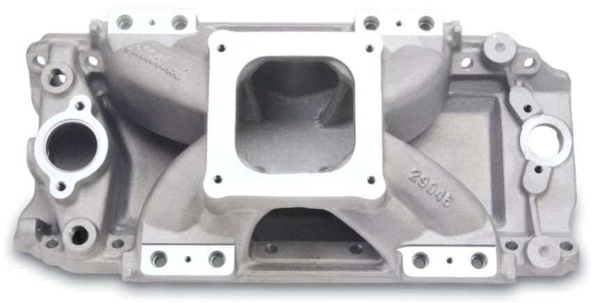 Edelbrock 29045 Victor EFI Intake Manifold for BB Chevy Oval Port 454-O