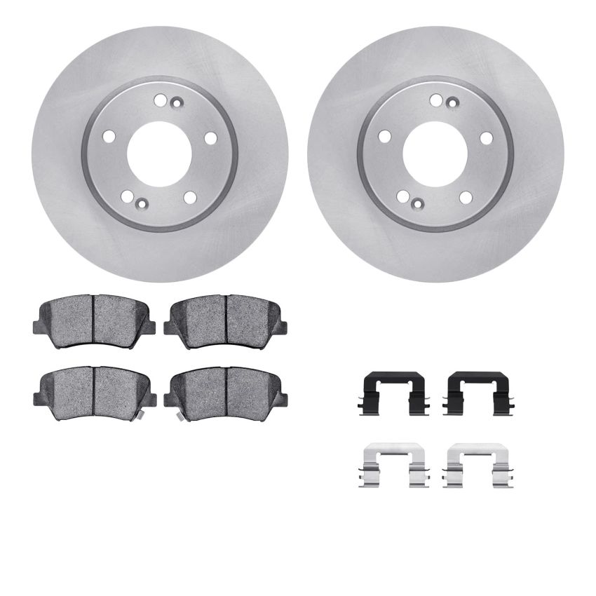 Dynamic Friction 6512-03339 Rotor Kit