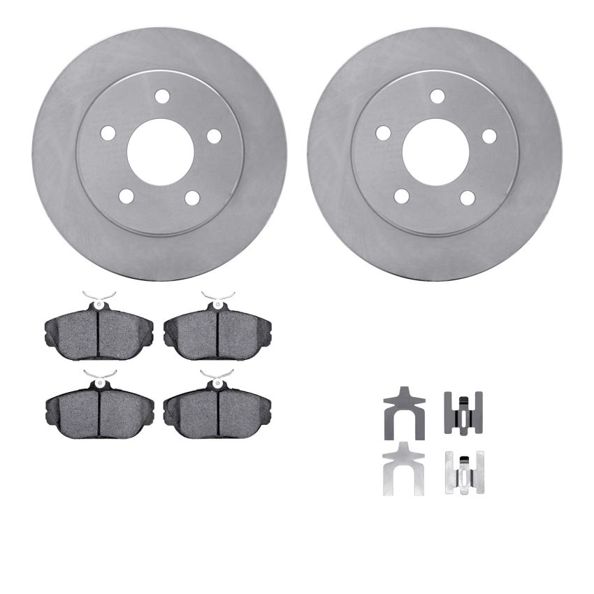 Dynamic Friction 6512-54357 Rotor Kit