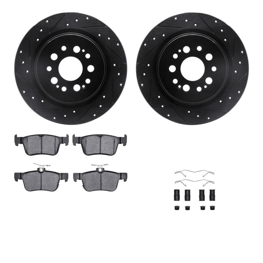 Dynamic Friction 8512-59110 Rotor Kit
