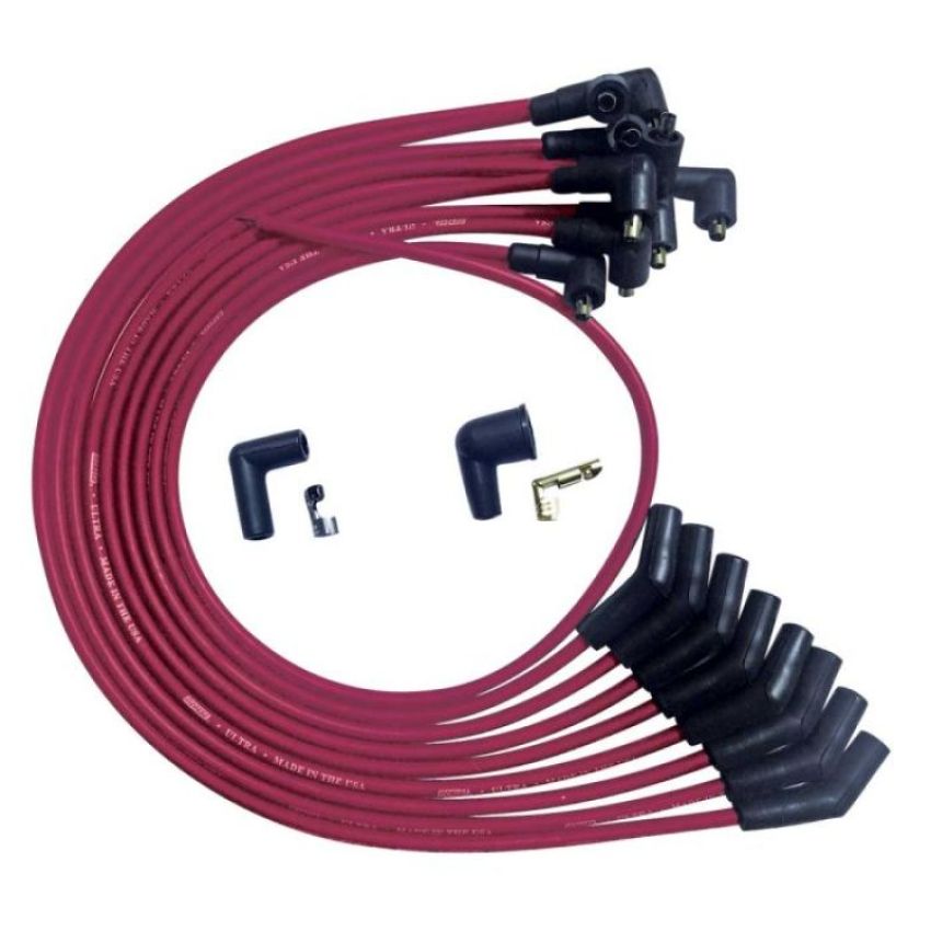 MOROSO MOR52073 Ultra Plug Wire Set SBF 351W Red