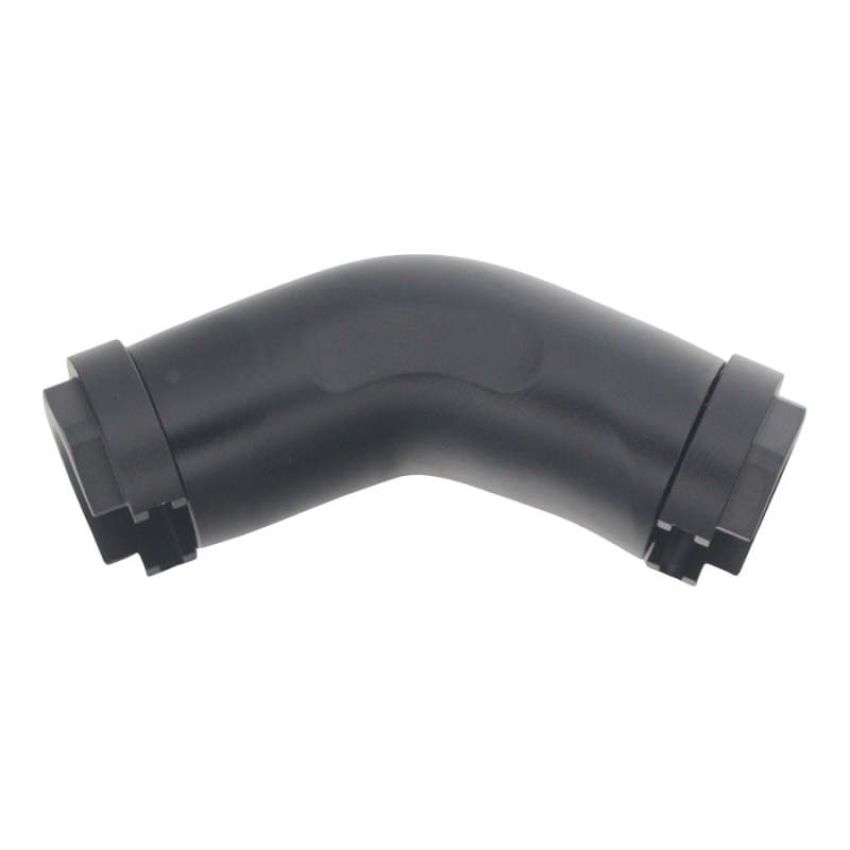DeatschWerks 6-02-0137-B 3/8in Female EFI Quick Connect to 3/8in Female EFI Quick Connect - Anodized Matte Black