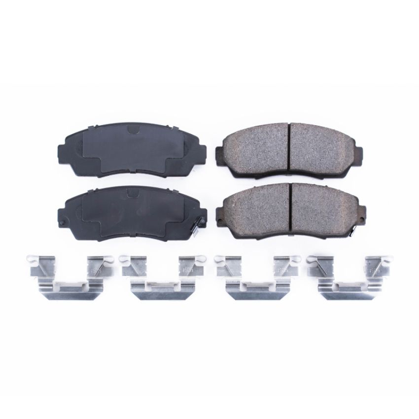 PowerStop 17-1089 PowerStop - Z17 Low-Dust Ceramic Brake Pads with Hardware