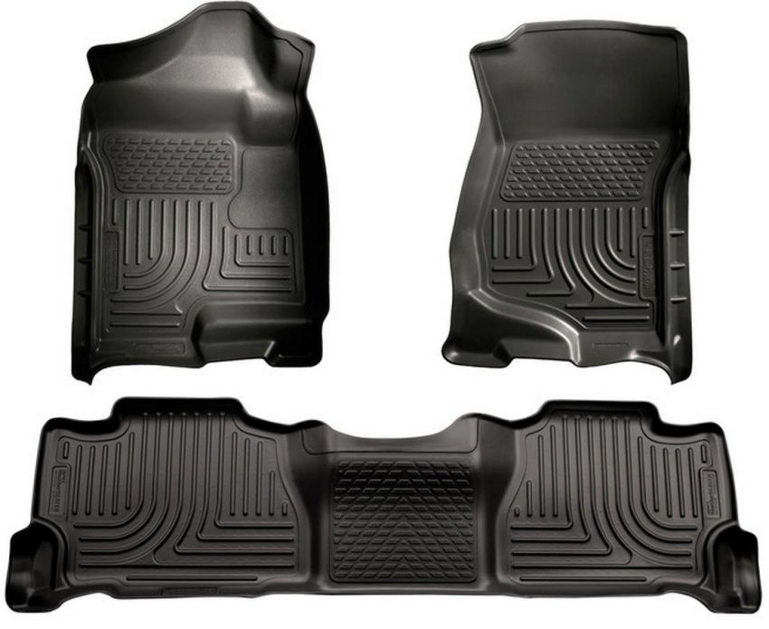 HUSKY LINERS HSK98261 07-14 Suburban Floor Liners Black
