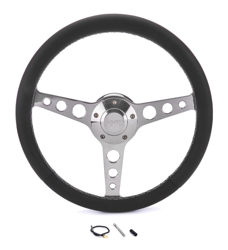 GRANT GRT1924 Classic Series Wheel Jeep Logo/Install Kit