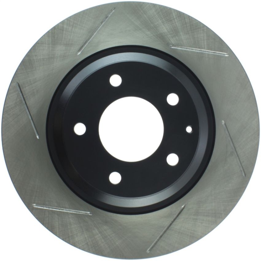 Stoptech 126.45072SR Power Slot 2003+ Mazda RX8 Slotted Right Rear Rotor - SPORT SUSPENSION ONLY