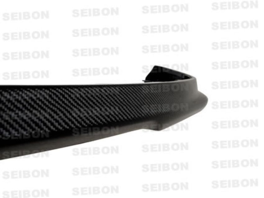 Seibon FL0305MITEVO8-DL 03-05 Mitsubishi Evo 8 DL Carbon Fiber Front Lip Spoiler