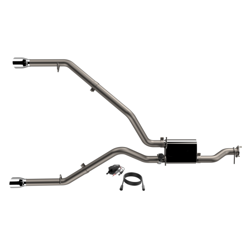 QTP 420019 2019-2024 Ram 1500  Screamer Split Rear Exit Cat Back