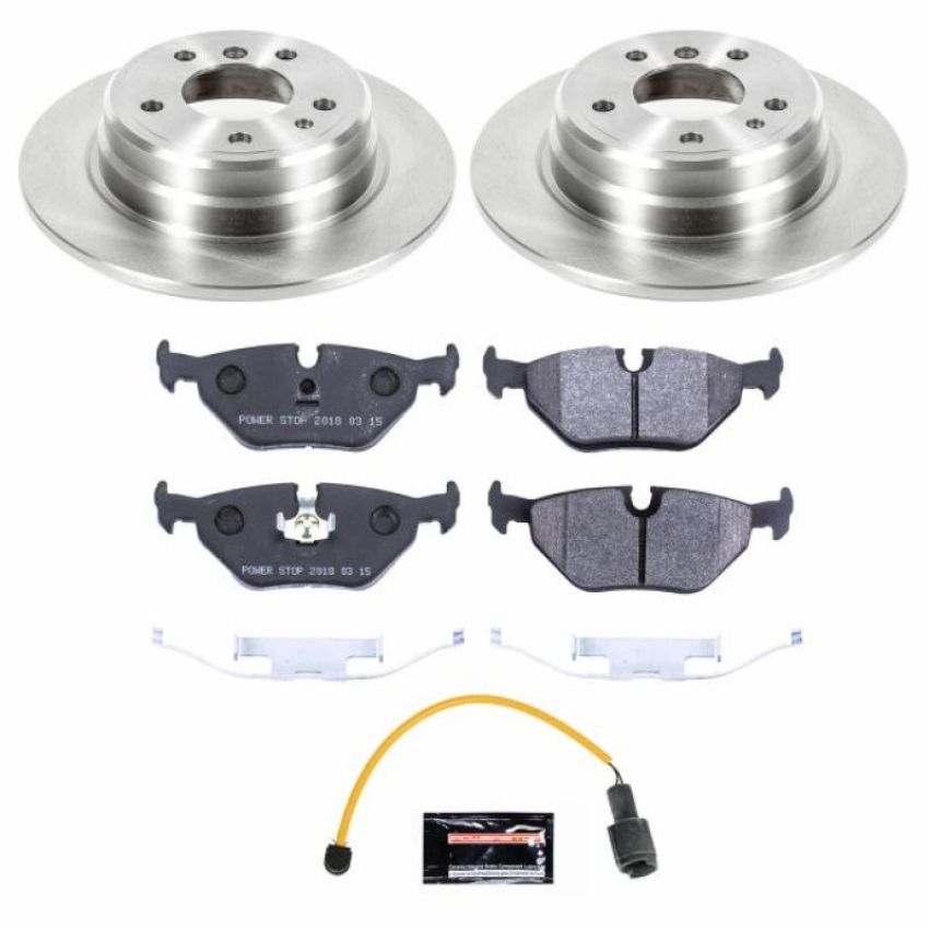 PowerStop TDSK7336 Track Day Spec High-Performance Brake Pad and Rotor Kit