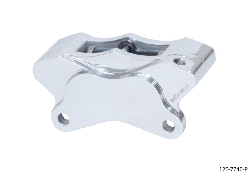 Wilwood 120-7740-P Caliper-GP310 Polished Rear 1.25in Pistons .25in Disc