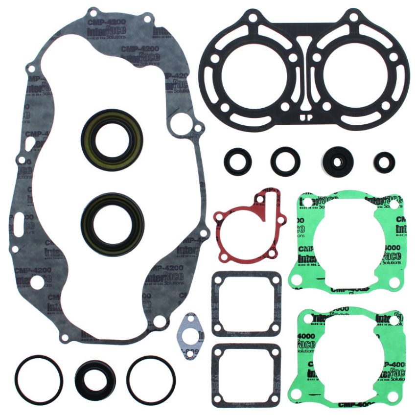 QuadBoss 563995 87-06 Yamaha YFZ350 Banshee Complete Gasket Set w/ Oil Seal