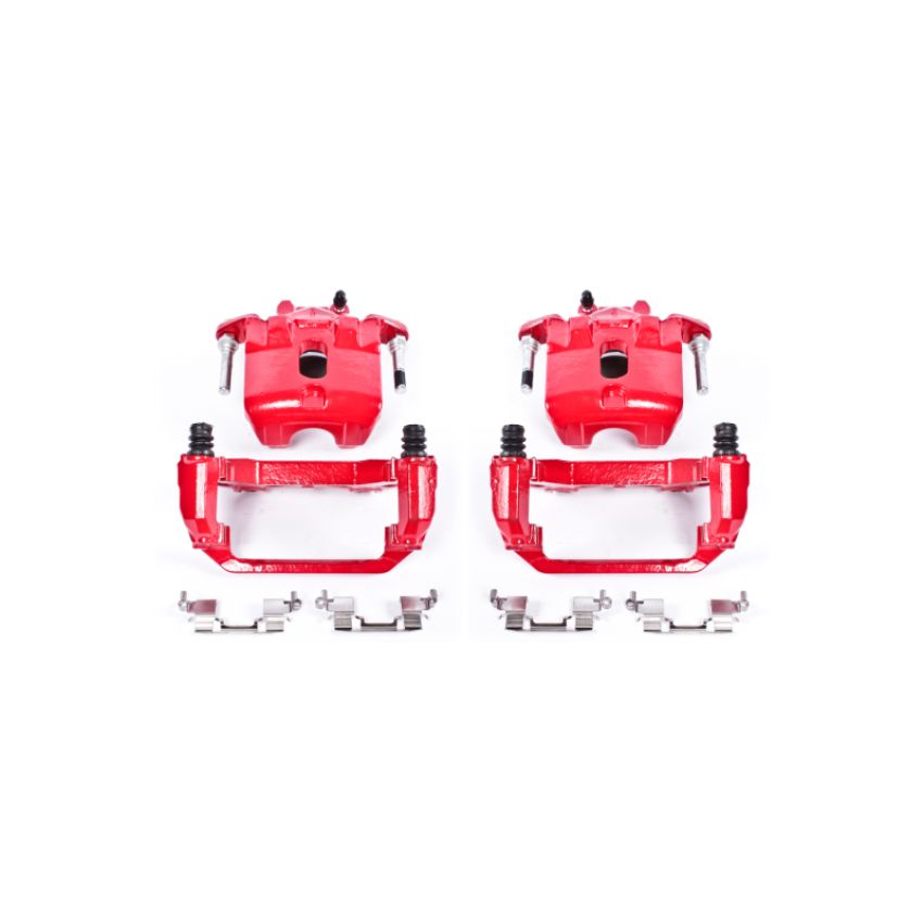 PowerStop S2806 Red Powder Coated Calipers