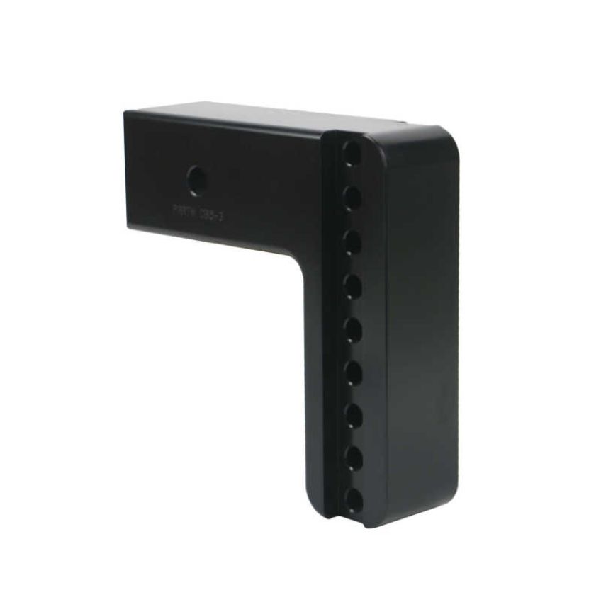 Weigh Safe DB6-3-CER-BLA Drawbar Only 6in Drop & 3in Shank - Black Cerakote