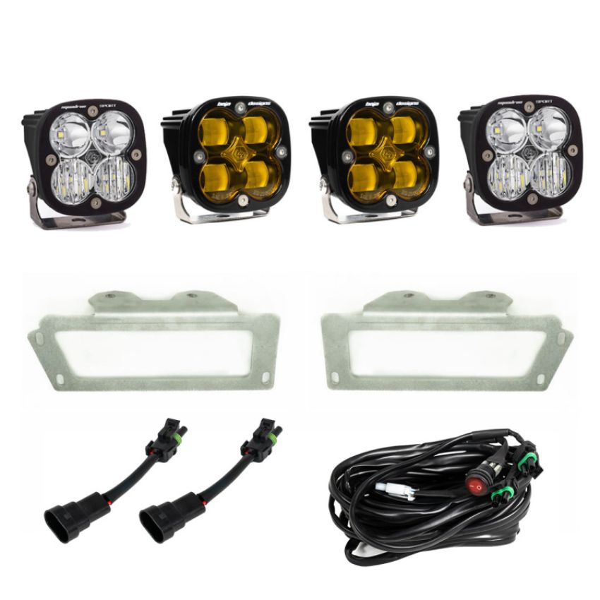 Baja Designs 447719 Squadron SAE Fog Pocket Light Kit