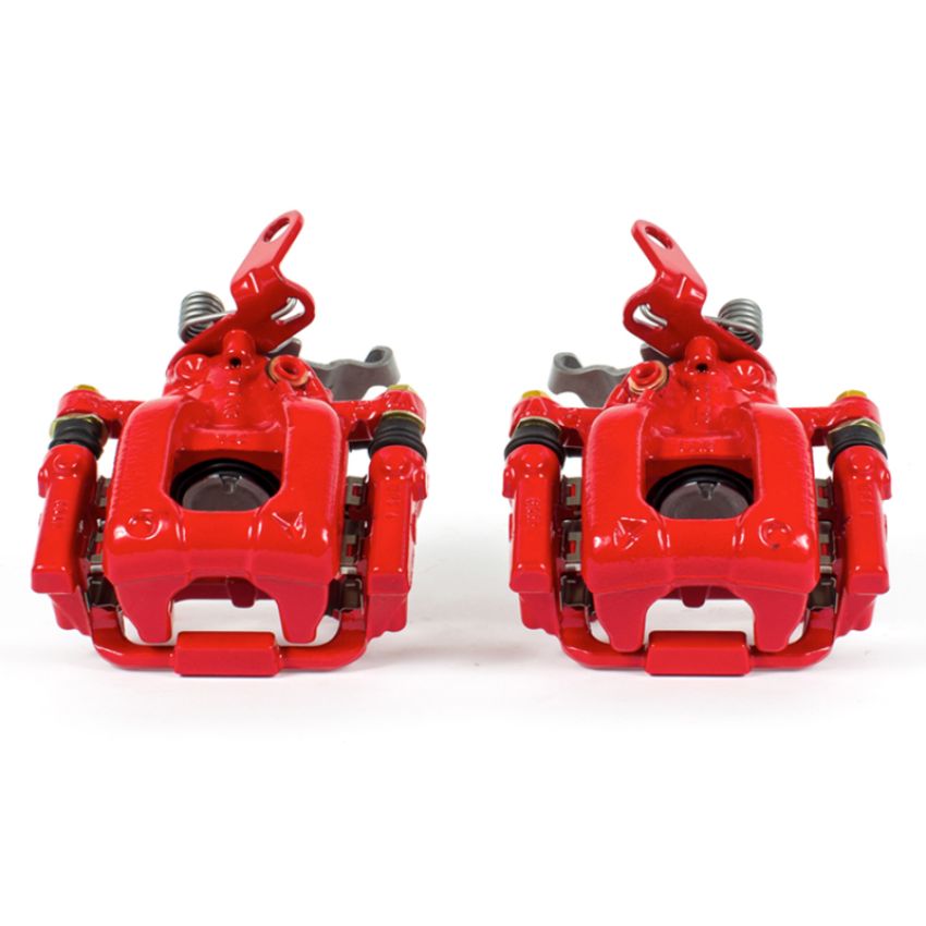 PowerStop S6384 Red Powder Coated Calipers