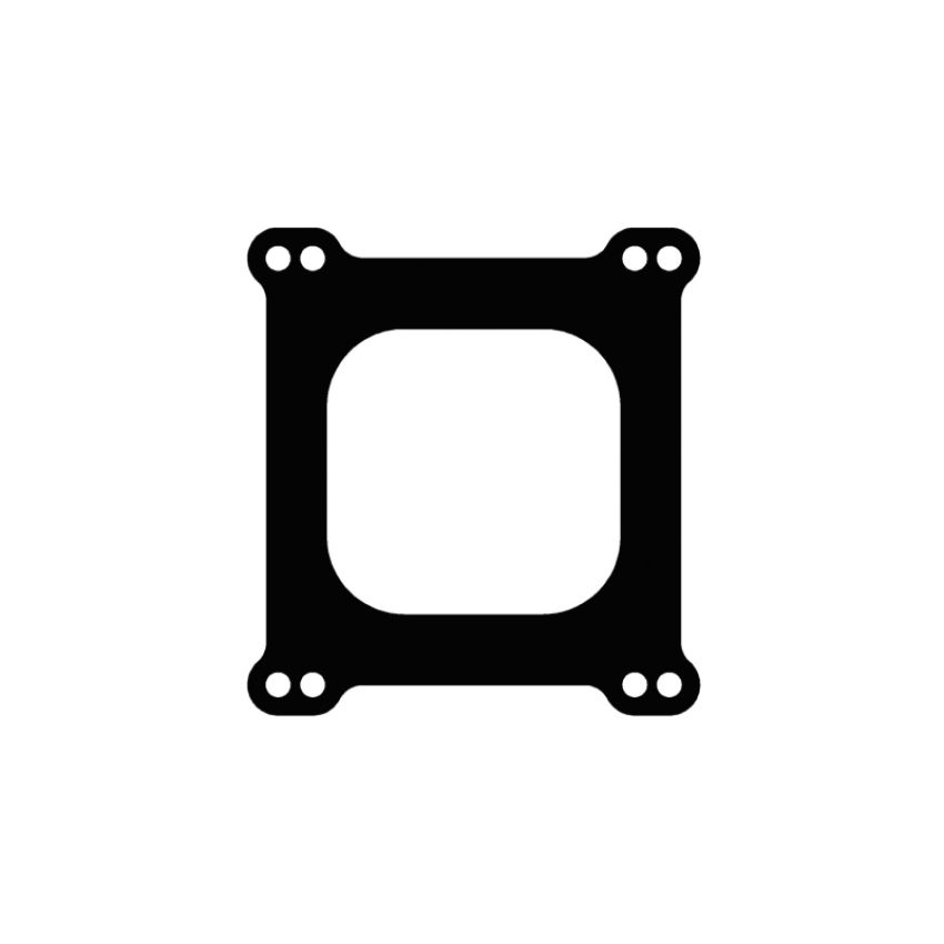 Cometic Gasket C5263-188 Cometic Holley 4 Barrel 4150 Style .188in Fiber Carburetor Gasket - 3.770in x 3.880in - Open Plenum