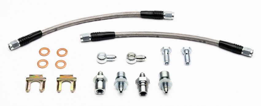 Wilwood 220-10685 Flexline Kit Rear Universal Rear w/ Combination Parking Brake Caliper 10in