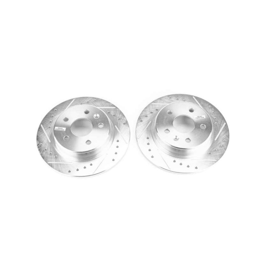 PowerStop AR82178XPR PowerStop Evolution Performance Drilled, Slotted & Plated Brake Rotor Pair