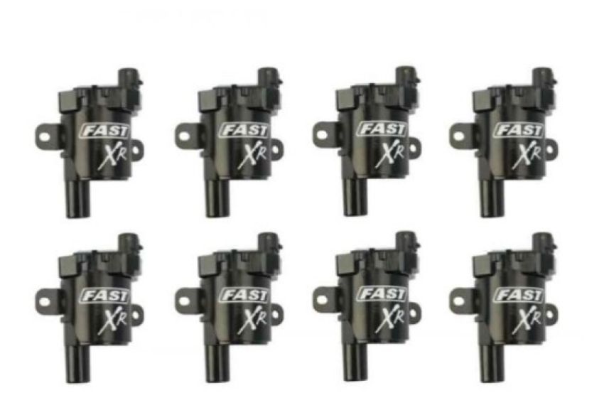 FAST 30387-8 XR Ignition Coil Set for GEN3 4.8/5.3/6.0L LS Truck Engines - Set of 8