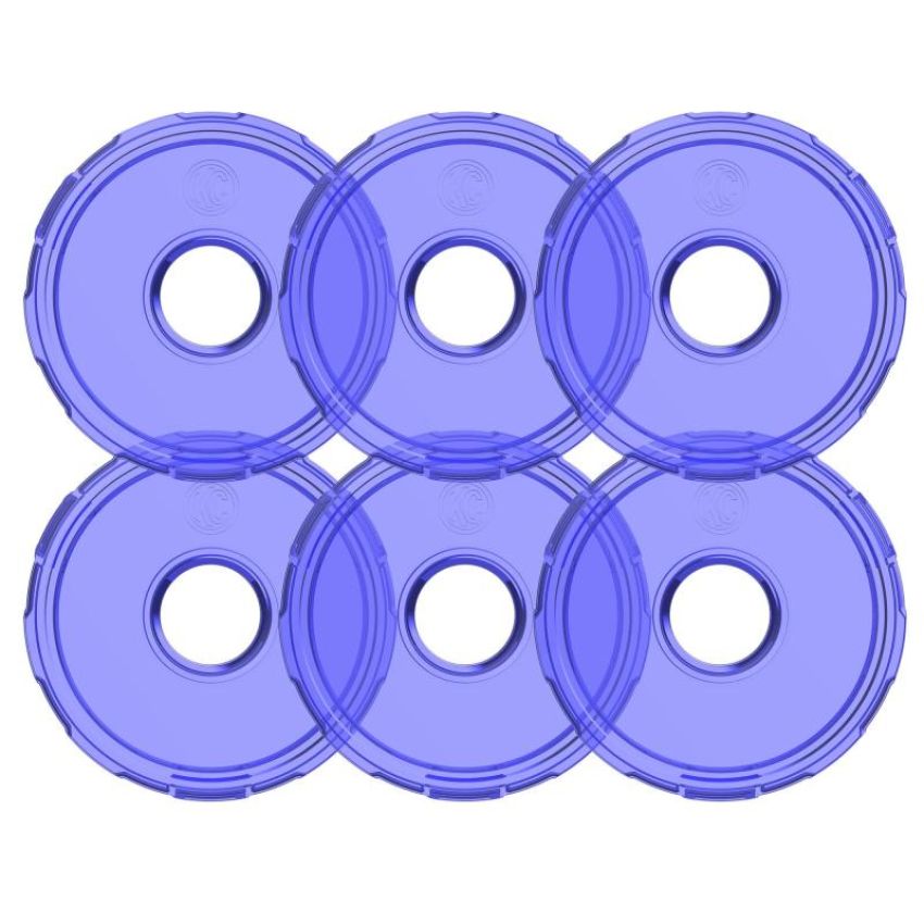 KC HiLiTES 4414 KC Cyclone 2.0 LED - Replacement Lens - Blue - 6-PK