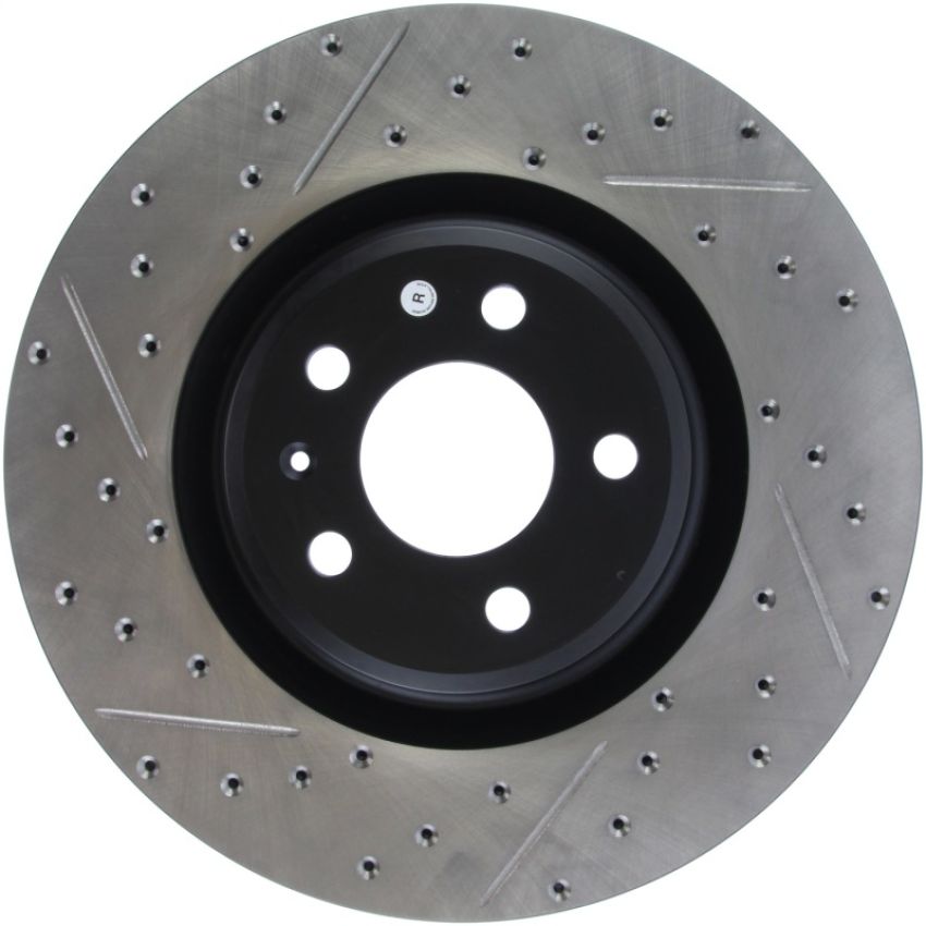 Stoptech 127.33138R Slotted & Drilled Sport Brake Rotor