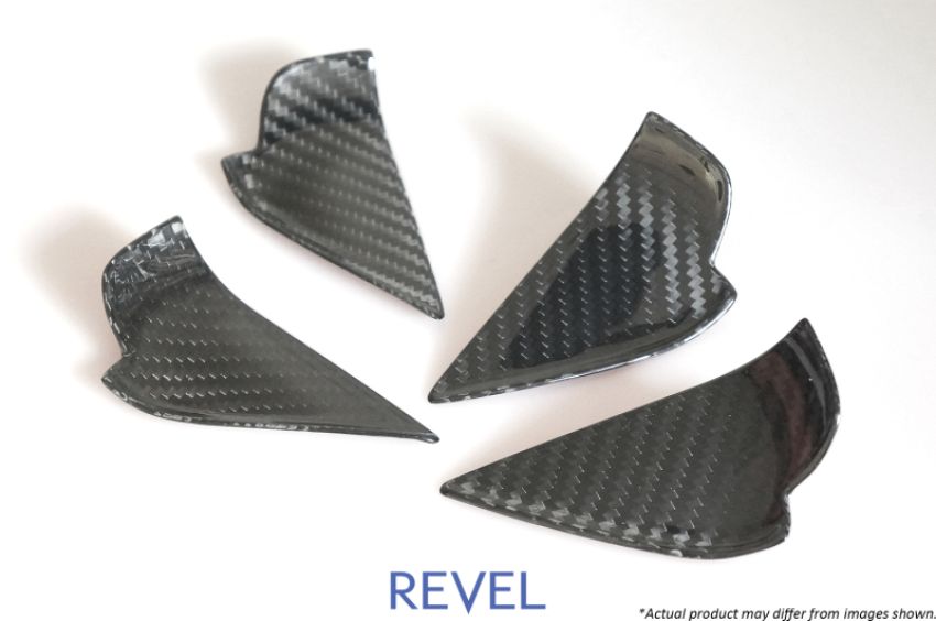 Revel 1TR4GT0AM17 GT Dry Carbon Door Trim Inner (Left & Right) 16-18 Mazda MX-5 - 2 Pieces