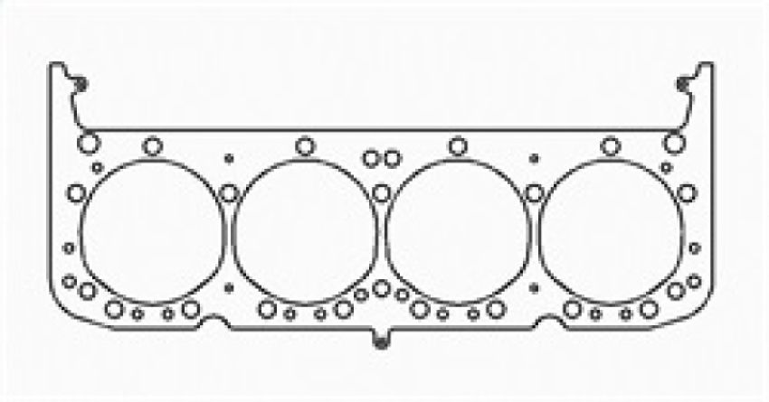 Cometic Gasket C5274-045 Cometic Chevy Gen1 Small Block V8 .045in MLS Cyl Head Gasket-4.135in Bore-With Edelbrock RPM Heads