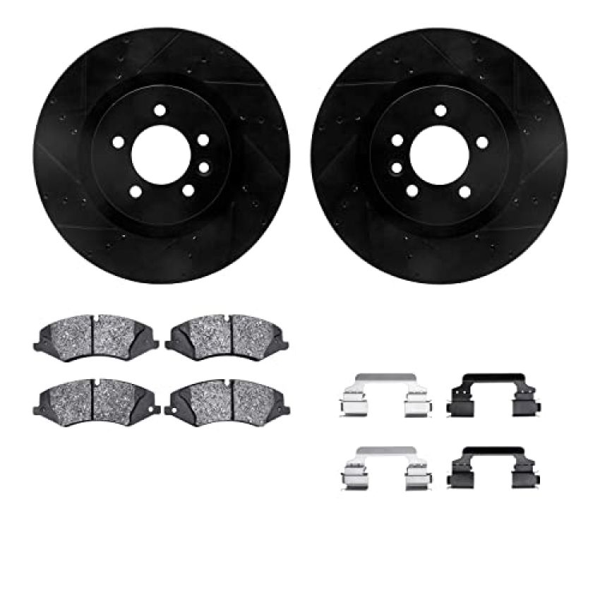 Dynamic Friction 8612-11009 Rotor Kit