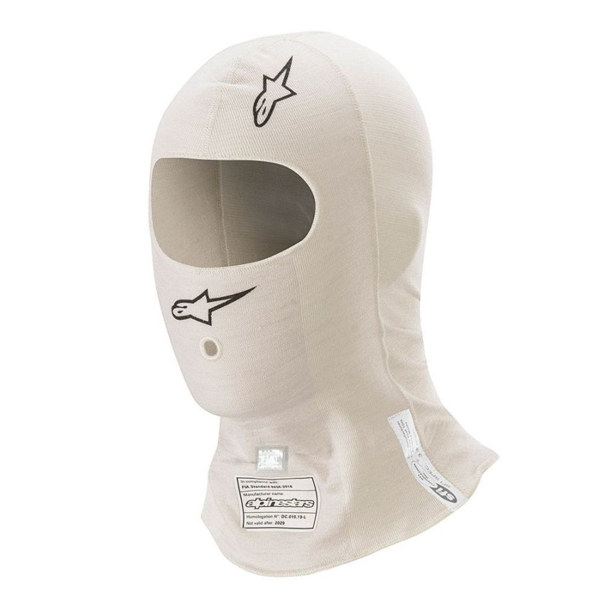ALPINESTARS USA ALP4754920-201B-O/S Balaclava ZX White One- Size