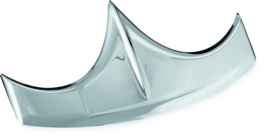 Kuryakyn 7344 Front Fender Tip Chrome