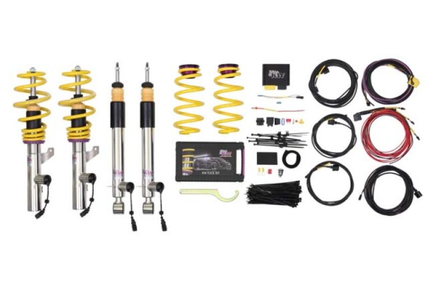 KW 39010012 Coilover Kit DDC ECU TT (8J) Roadster Quattro (6 cyl.) w/o Magnetic Ride