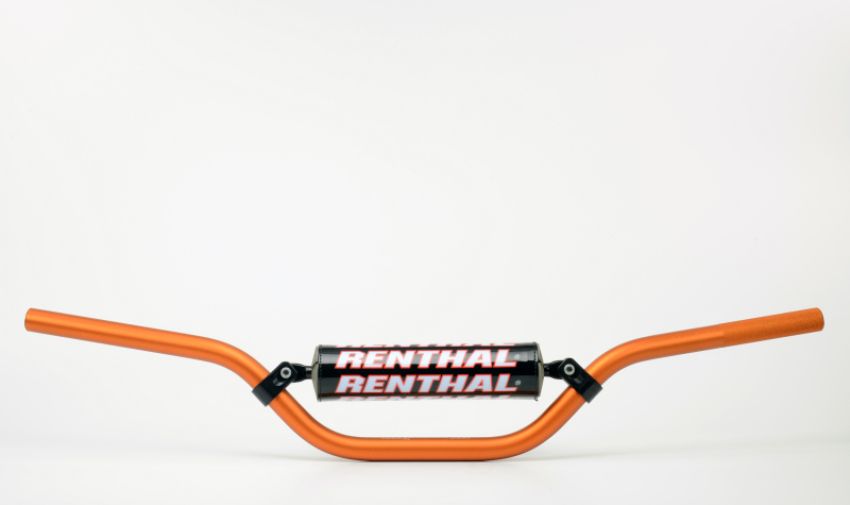 Renthal 784-03-OR-03-219 RC Mini / 85 cc. 7/8 in. Handlebar - Mini Orange