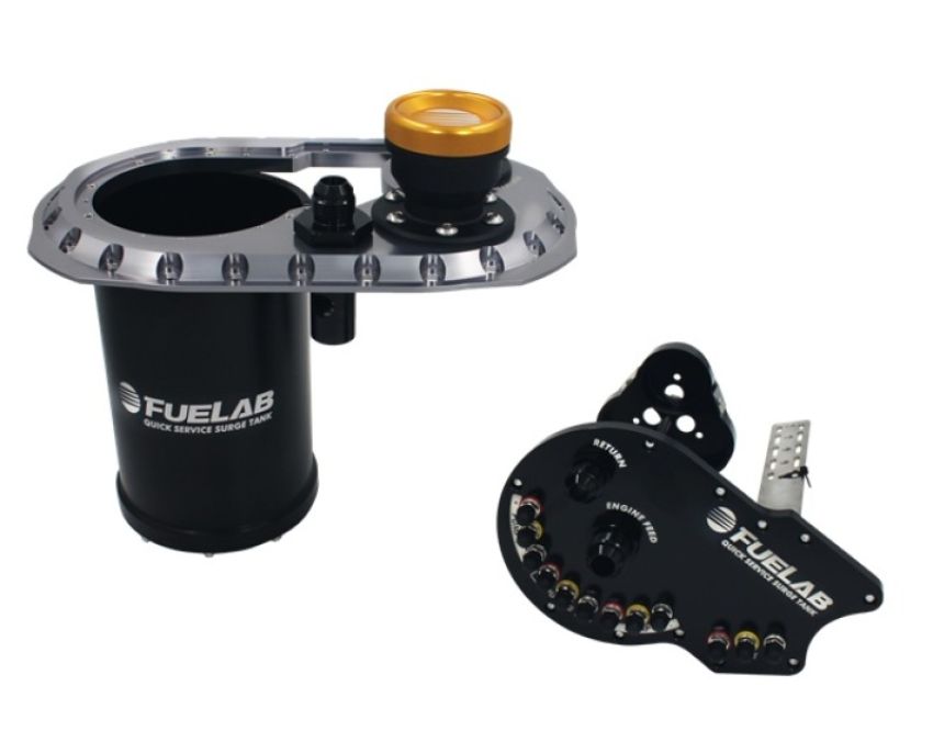 Fuelab 62810-0 Quick Service Surge Tank 2.0 w/No Lift Pump & No Surge Pump - Titanium