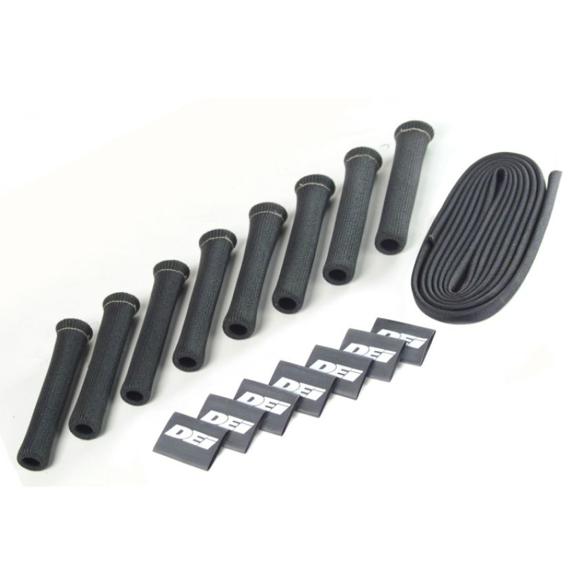 Design Engineering 10712 Protect-A-Boot & Wire Kit Black 8 Cylinder