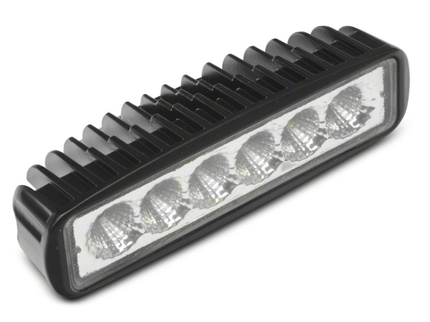 Raxiom J108313 6-In Slim 6-LED Off-Road Light Flood Beam Universal (Some Adaptation May Be Required)