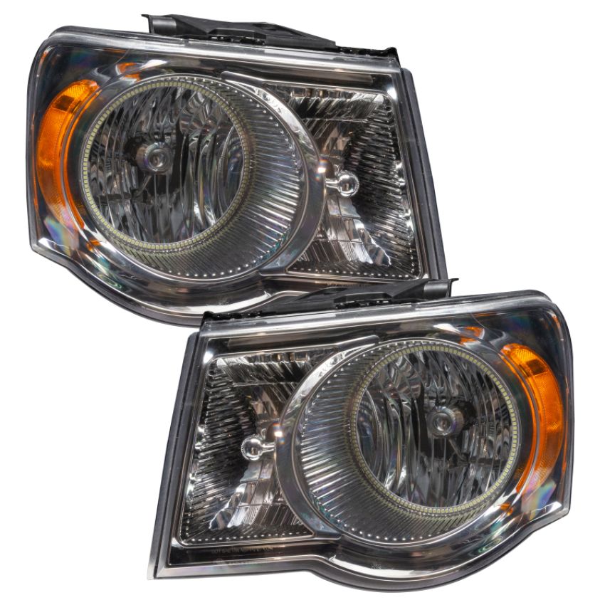 Oracle Lighting 7201-001 SMD Pre-Assembled Headlights, Chrome Bezel, White